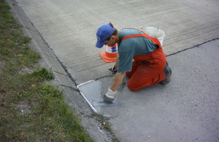 Repairing of Concrete Edges