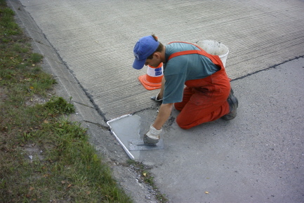 Repairing of Edges with PC-Mortar